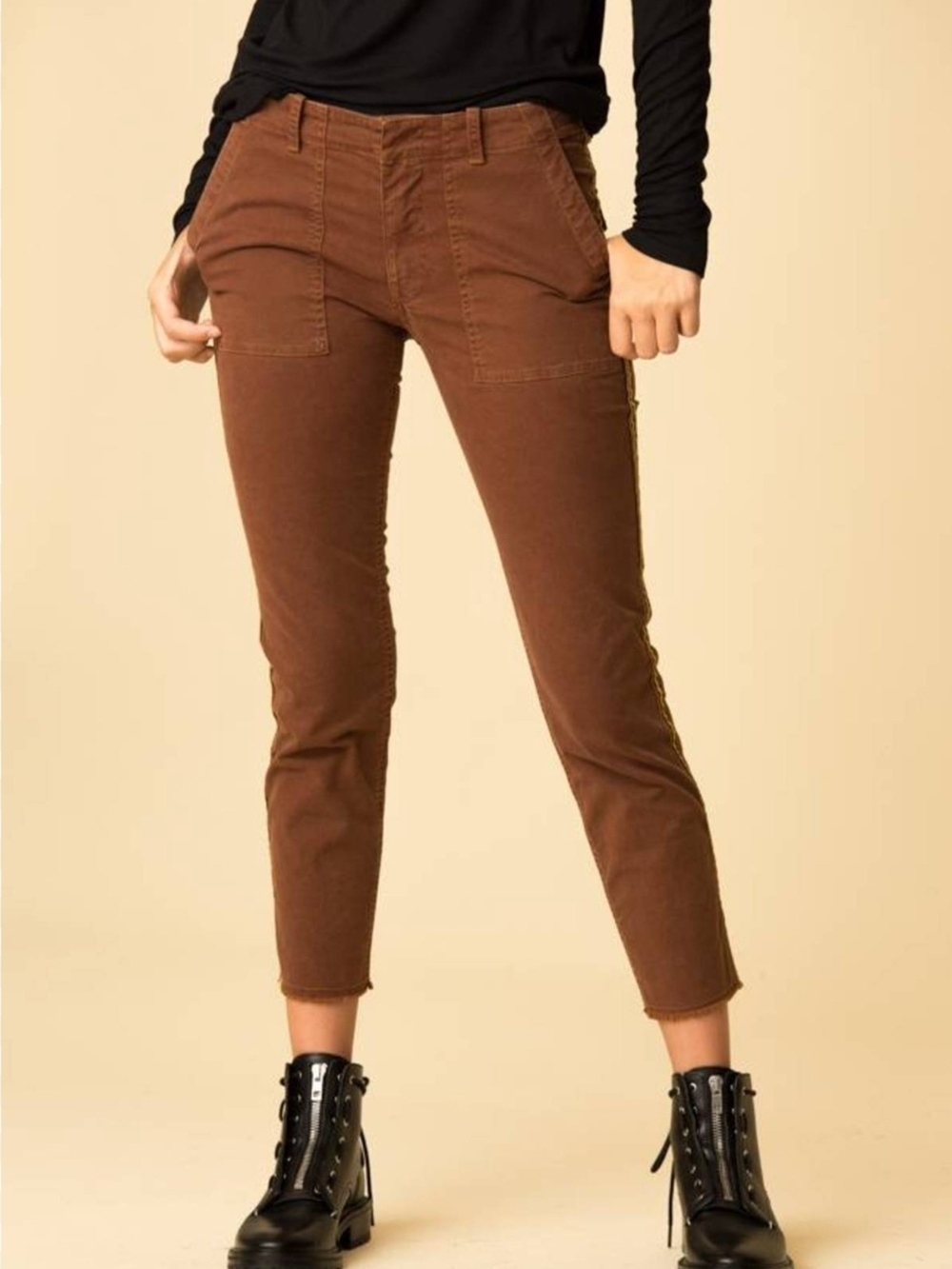 American Eagle High-Rise Jegging in Warm Brown Size 6R